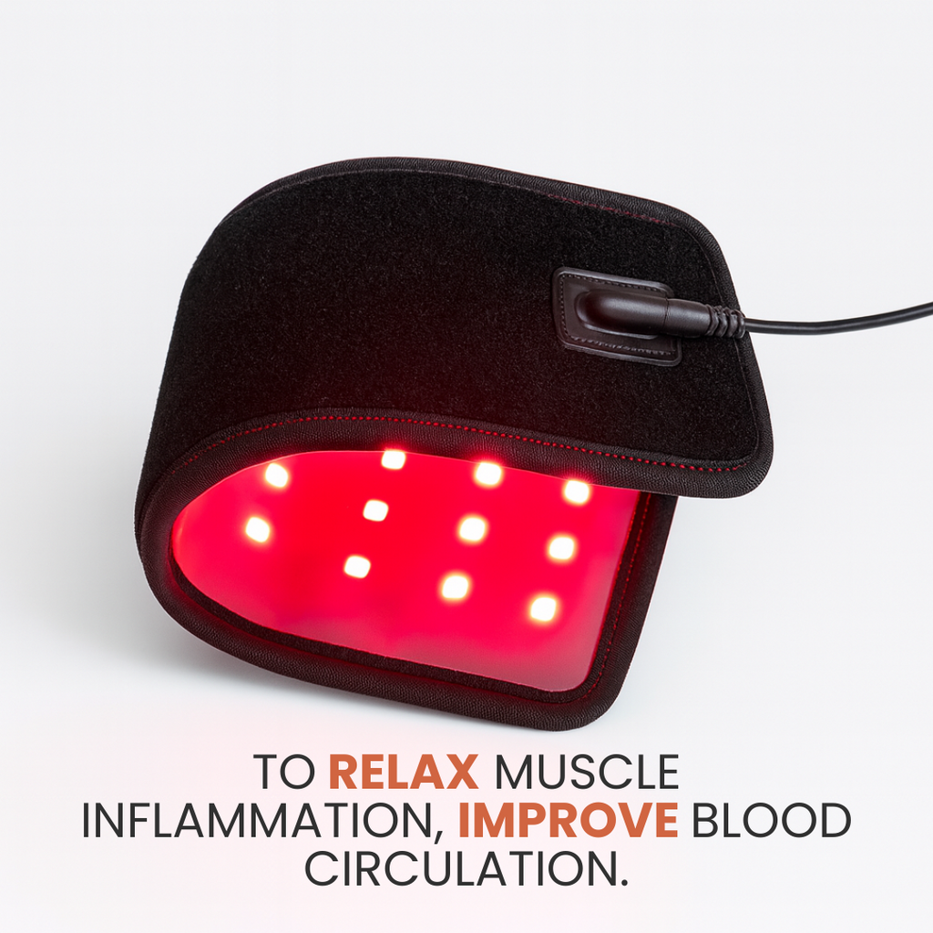 Red Light Therapy Belt | Targeted Pain Relief, Boost Circulation, Soothe Inflammation
