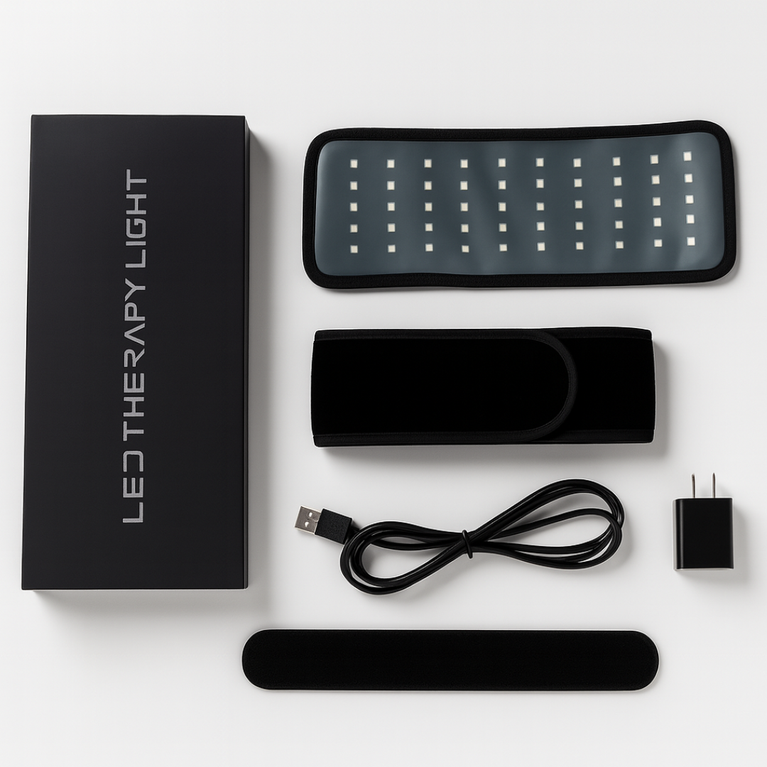 Red Light Therapy Belt | Targeted Pain Relief, Boost Circulation, Soothe Inflammation