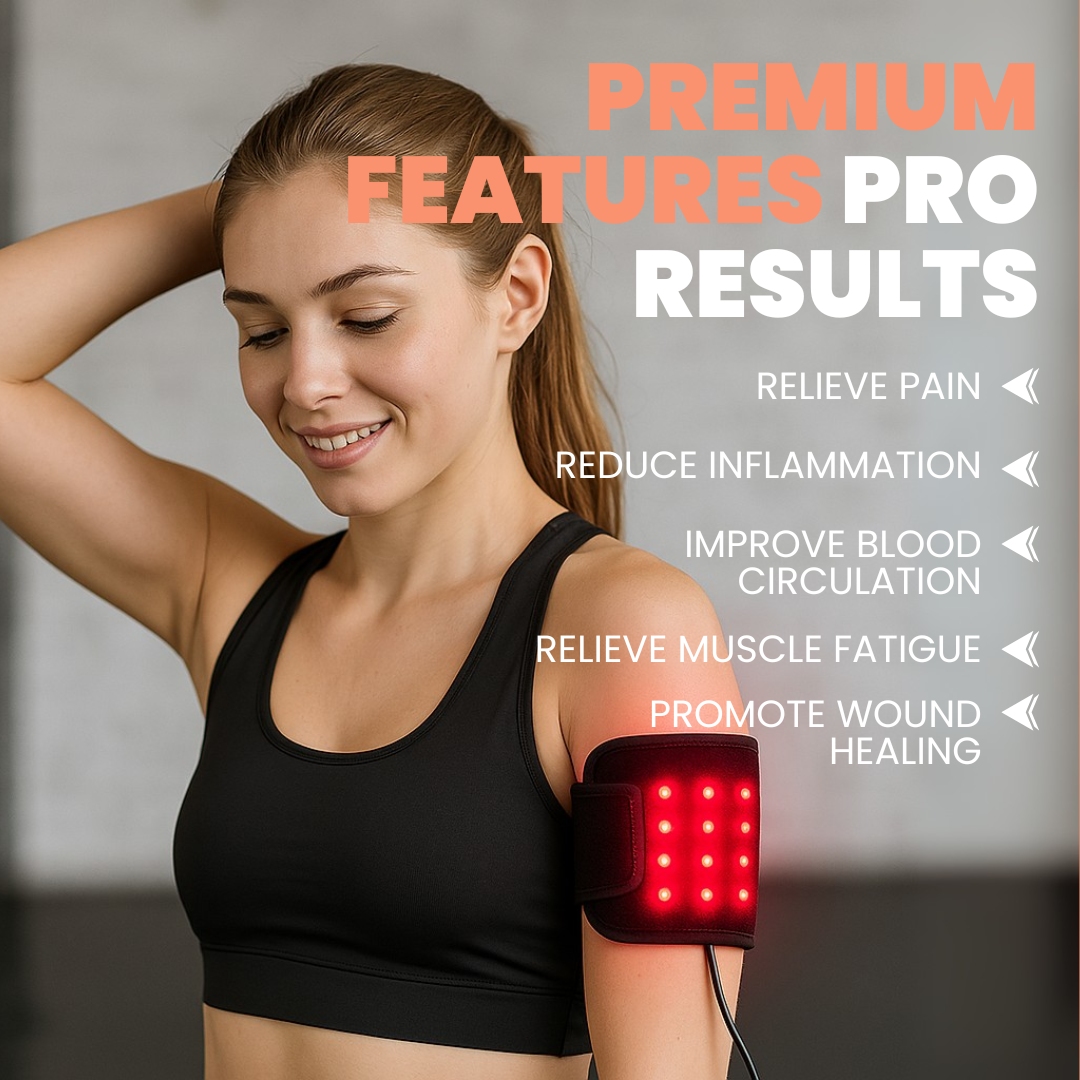 Red Light Therapy Belt | Targeted Pain Relief, Boost Circulation, Soothe Inflammation