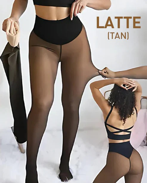 One-Seam Shaping Fleece Leggings